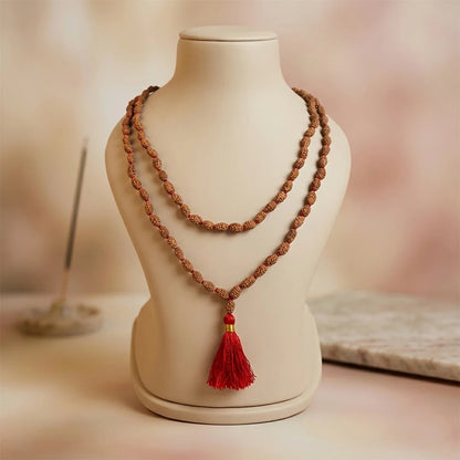 2 Mukhi Rudraksha Mala
